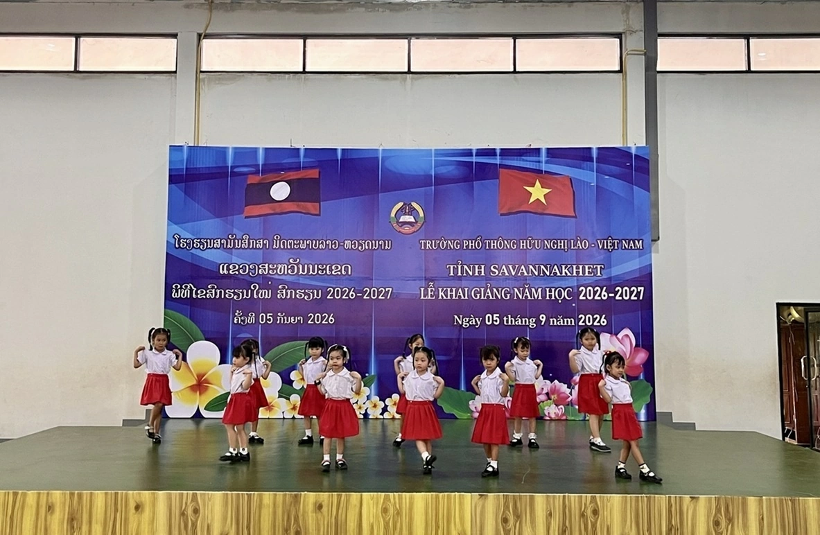 Tổng Lãnh sự Việt Nam tại Savannakhet dự Lễ Khai giảng năm học 2026 - 2027 Trường Phổ thông Hữu nghị Lào - Việt Nam Tổng Lãnh sự Việt Nam tại Savannakhet dự Lễ Khai giảng năm học 2026 - 2027 Trường Phổ thông Hữu nghị Lào - Việt Nam