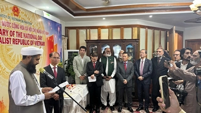 Đại sứ quán Việt Nam tại Pakistan trang trọng tổ chức kỷ niệm 81 năm Quốc khánh 2/9 Đại sứ quán Việt Nam tại Pakistan trang trọng tổ chức kỷ niệm 81 năm Quốc khánh 2/9