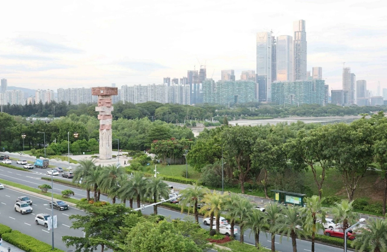 Một góc thành phố Thâm Quyến. (Nguồn: TTXVN) Một góc thành phố Thâm Quyến. (Nguồn: TTXVN)