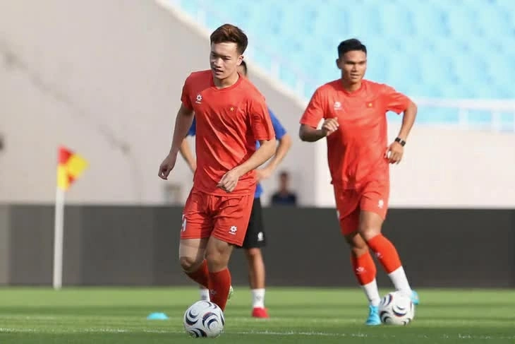 Hoàng Đức đang bỏ ngỏ khả năng lên đội tuyển Việt Nam dự FIFA ASEAN Cup 2026. (Nguồn: VFF)