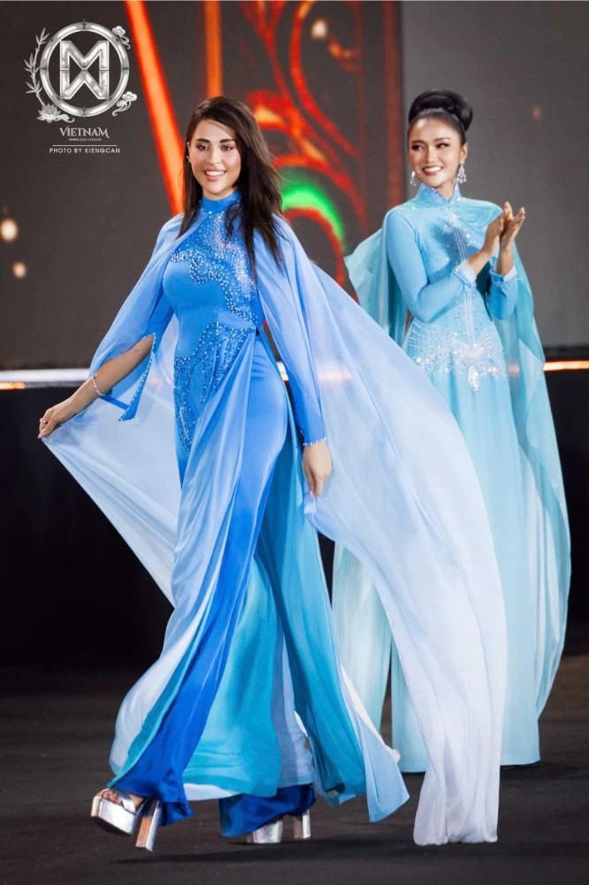 Chung kết Miss World: 26 người đẹp quốc tế kể câu chuyện Việt Nam qua Áo dài Ngô Nhật Huy
