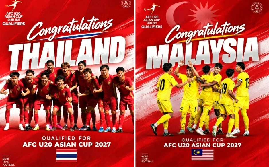 Kết quả bóng đá U20 châu Á 2027 hôm nay: Ba đội tuyển Đông Nam Á giành vé vào vòng chung kết