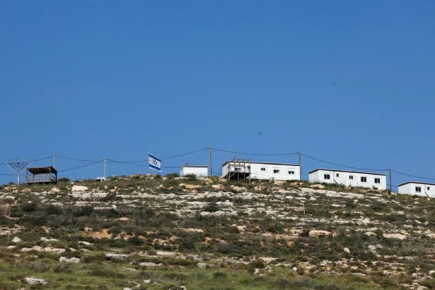 Một khu định cư mới của Israel gần Nablus, Bờ Tây bị Israel chiếm đóng, trong bối cảnh chính quyền Israel thúc đẩy việc hợp pháp hóa các tiền đồn và trang trại của người định cư. (Nguồn: CNN)