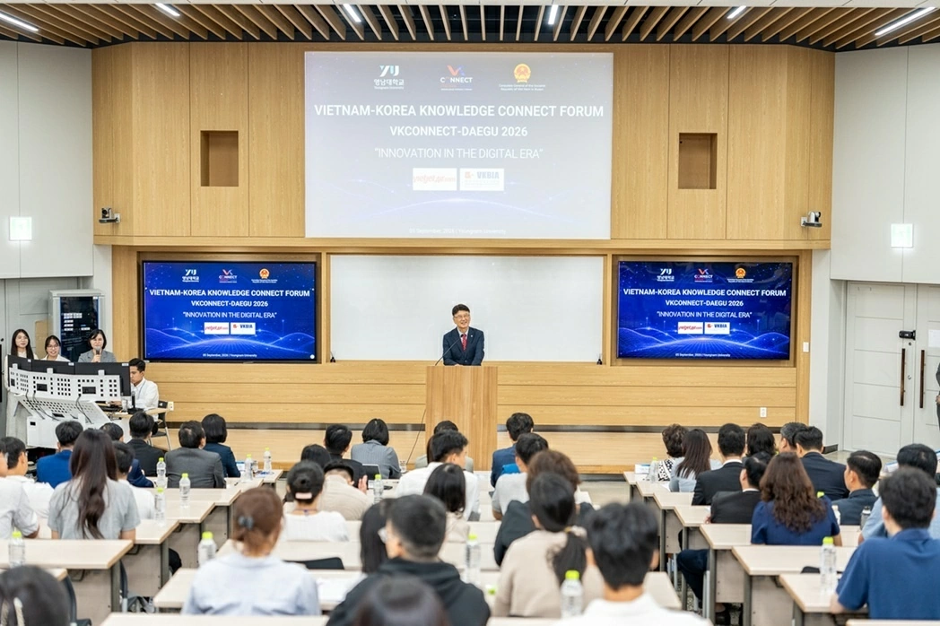 Diễn đàn Kết nối Tri thức Việt Nam - Hàn Quốc (VK Connect 2026) Diễn đàn Kết nối Tri thức Việt Nam - Hàn Quốc (VK Connect 2026)