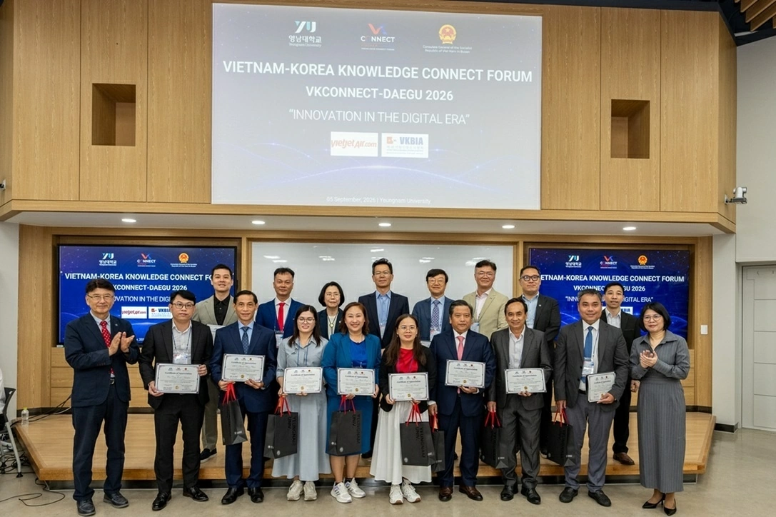 Diễn đàn Kết nối Tri thức Việt Nam - Hàn Quốc (VK Connect 2026) Diễn đàn Kết nối Tri thức Việt Nam - Hàn Quốc (VK Connect 2026)