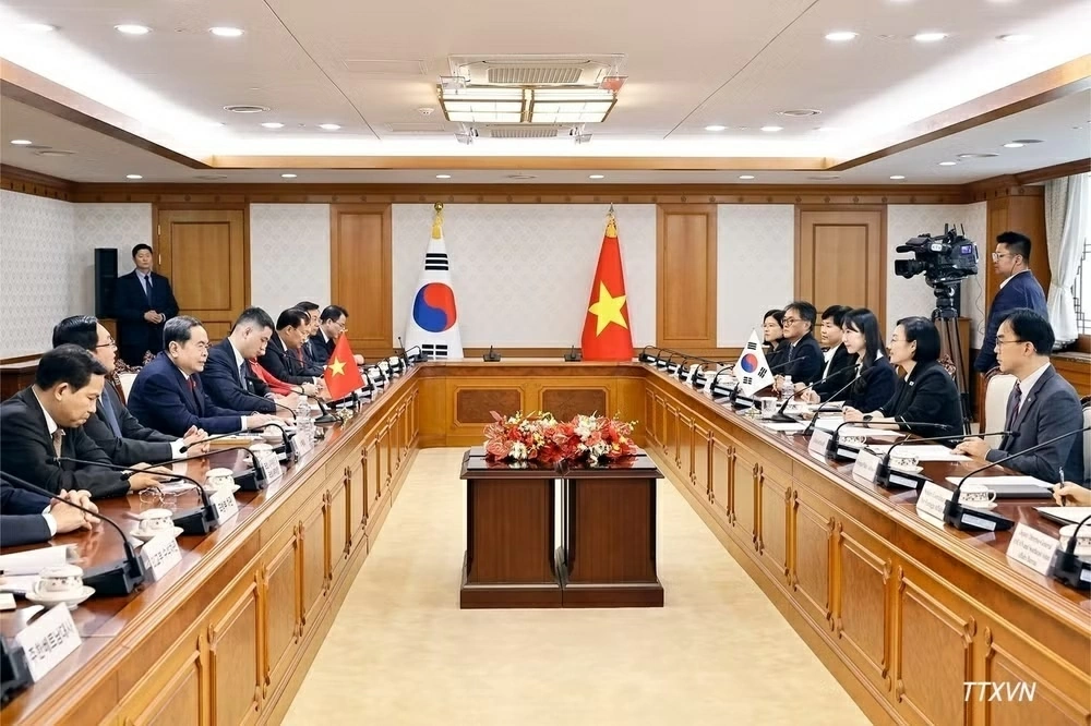 Thúc đẩy hơn nữa quan hệ Đối tác chiến lược toàn diện Việt Nam - Hàn Quốc Thúc đẩy hơn nữa quan hệ Đối tác chiến lược toàn diện Việt Nam - Hàn Quốc