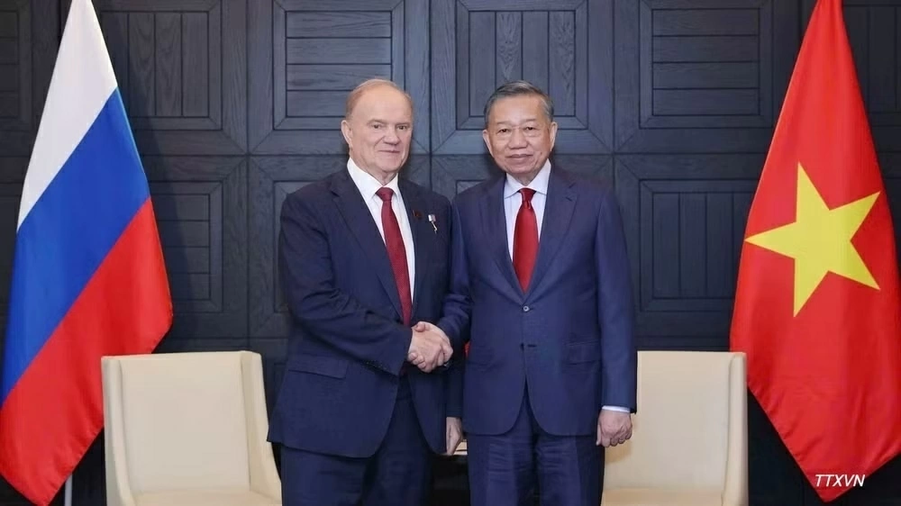 Tổng Bí thư, Chủ tịch nước Tô Lâm tiếp Chủ tịch Đảng Cộng sản Liên bang Nga Tổng Bí thư, Chủ tịch nước Tô Lâm tiếp Chủ tịch Đảng Cộng sản Liên bang Nga