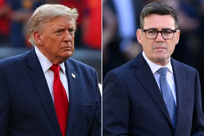 Thủ tướng Anh Andy Burnham và Tổng thống Mỹ Donald Trump điện đàm ngày 7/9, trao đổi về cuộc xung đột Nga-Ukraine và tình hình Trung Đông. (Nguồn: People.com) Thủ tướng Anh Andy Burnham và Tổng thống Mỹ Donald Trump điện đàm ngày 7/9, trao đổi về cuộc xung đột Nga-Ukraine và tình hình Trung Đông. (Nguồn: People.com)