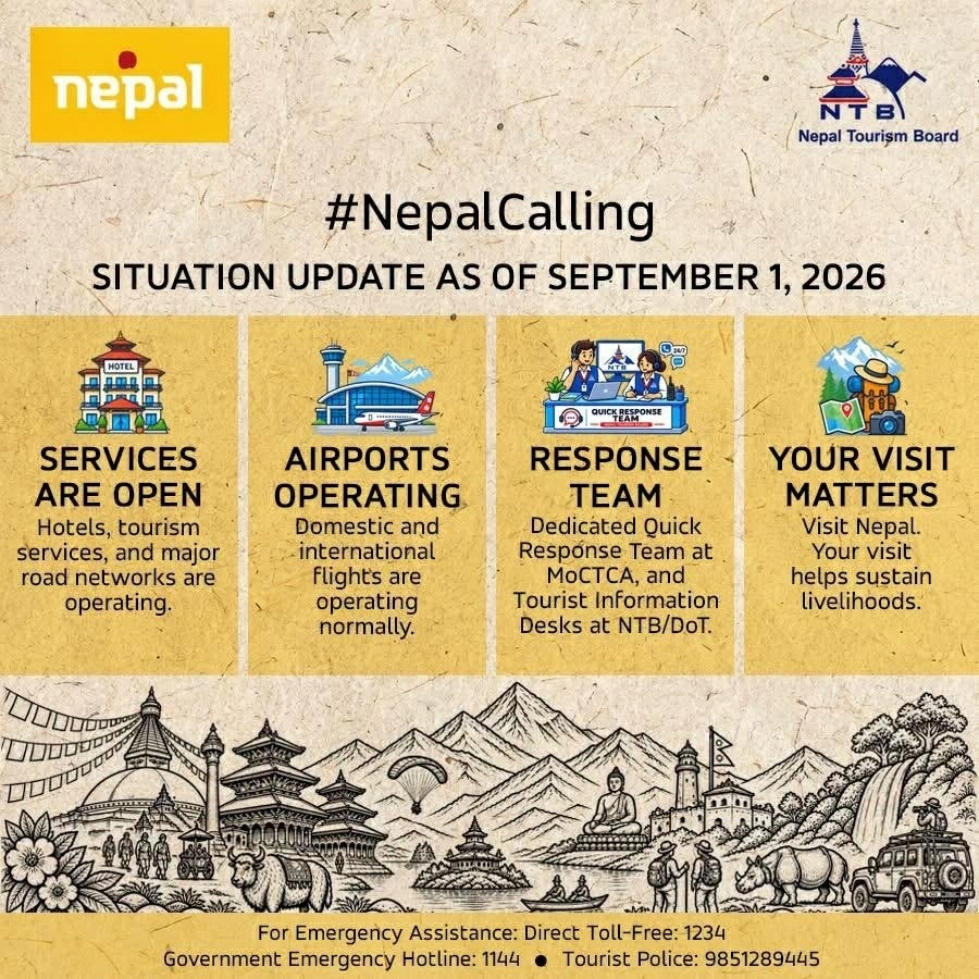 Du lịch Nepal chạy đua ổn định tâm lý du khách trước thềm mùa cao điểm