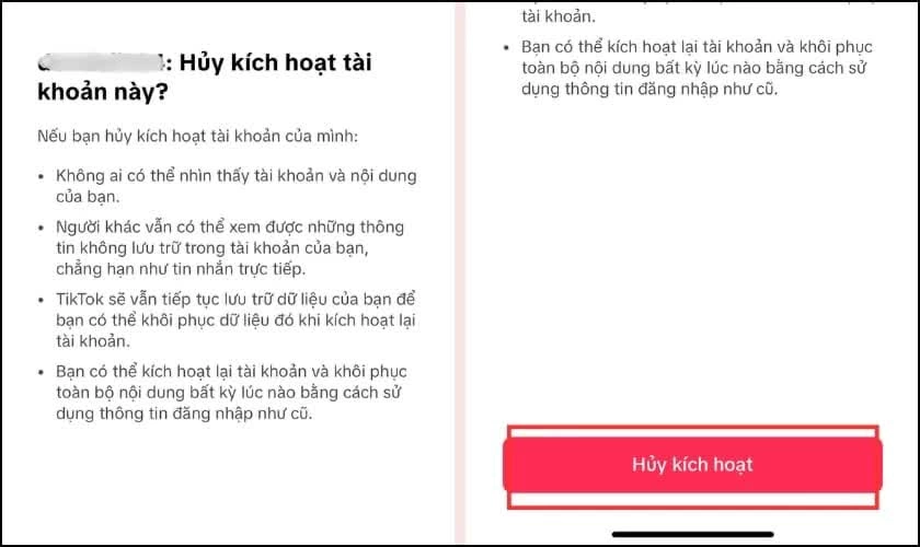 Cách xóa tài khoản TikTok tạm thời, vĩnh viễn dễ dàng
