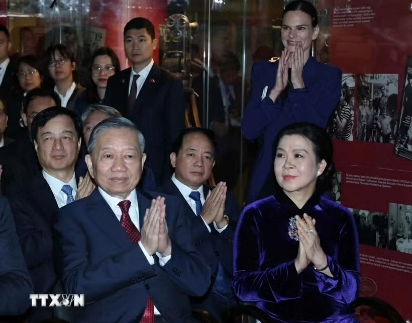 Tổng Bí thư, Chủ tịch nước Tô Lâm dự Chương trình khai trương Không gian Di sản và Kết nối văn hóa Việt - Nga Tổng Bí thư, Chủ tịch nước Tô Lâm dự Chương trình khai trương Không gian Di sản và Kết nối văn hóa Việt - Nga
