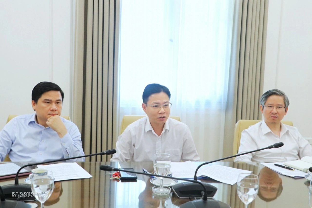 Thứ trưởng Ngô Lê Văn tiếp Phó Chủ tịch UBND tỉnh Đồng Nai Lê Trường Sơn