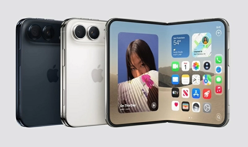 iPhone Duo - chiếc iPhone màn hình gập đầu tiên và đắt nhất lịch sử Apple. iPhone Duo - chiếc iPhone màn hình gập đầu tiên và đắt nhất lịch sử Apple.