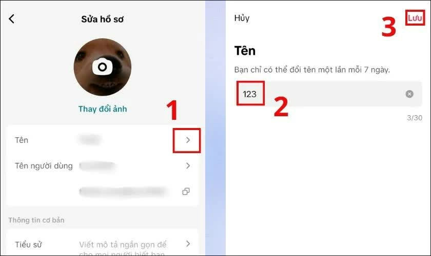 Cập nhật tên hiển thị. Cập nhật tên hiển thị.