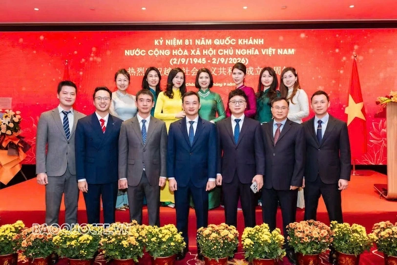 Tổng Lãnh sự quán Việt Nam tại Quảng Châu long trọng tổ chức Lễ kỷ niệm 81 năm Quốc khánh Việt Nam