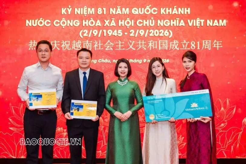 Tổng Lãnh sự quán Việt Nam tại Quảng Châu long trọng tổ chức Lễ kỷ niệm 81 năm Quốc khánh Việt Nam