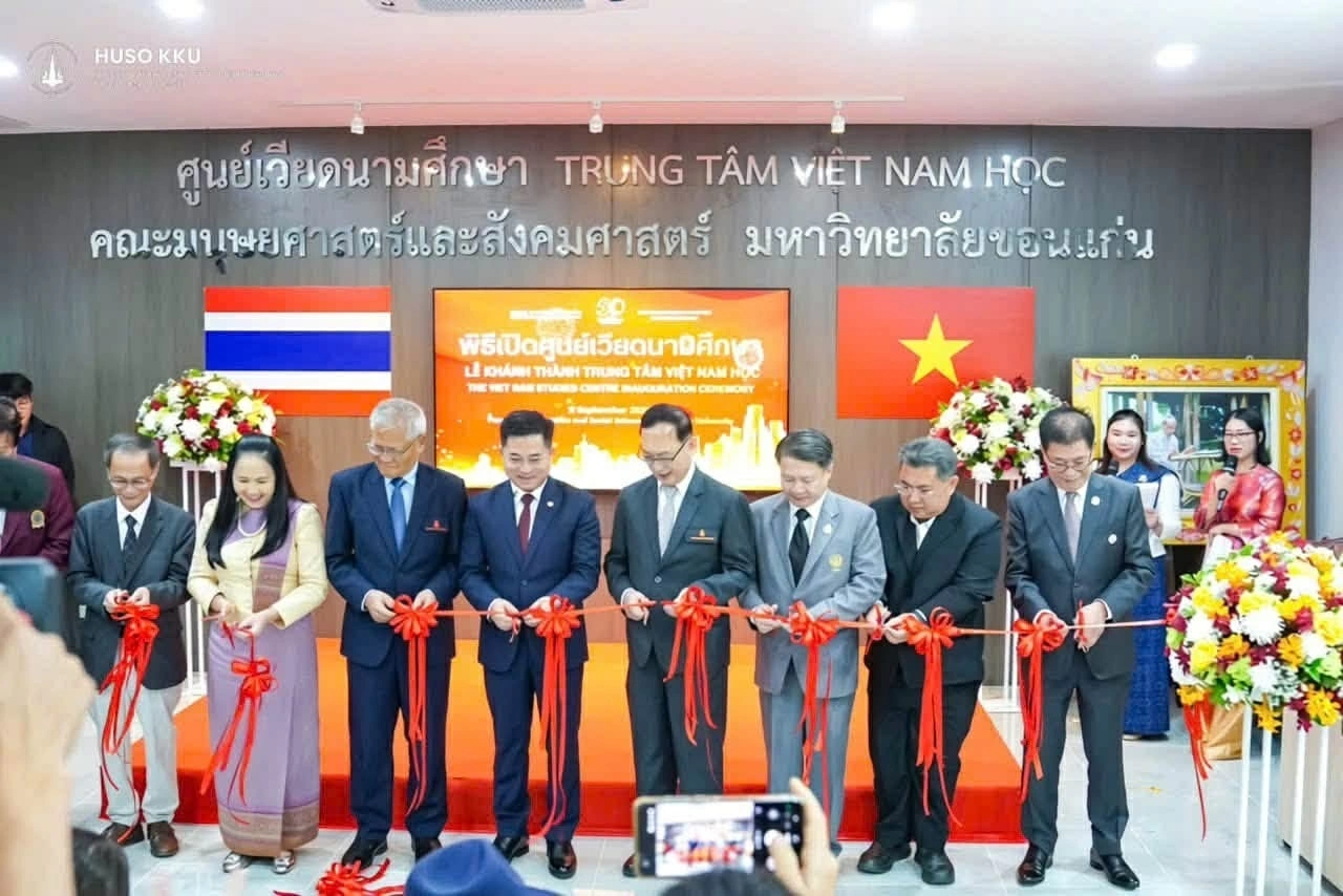 Khánh thành Trung tâm Việt Nam học tại Đại học Khon Kaen Khánh thành Trung tâm Việt Nam học tại Đại học Khon Kaen, Thái Lan