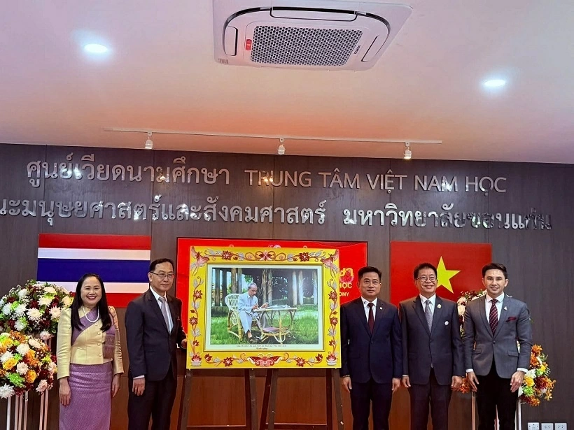 Khánh thành Trung tâm Việt Nam học tại Đại học Khon Kaen Khánh thành Trung tâm Việt Nam học tại Đại học Khon Kaen, Thái Lan
