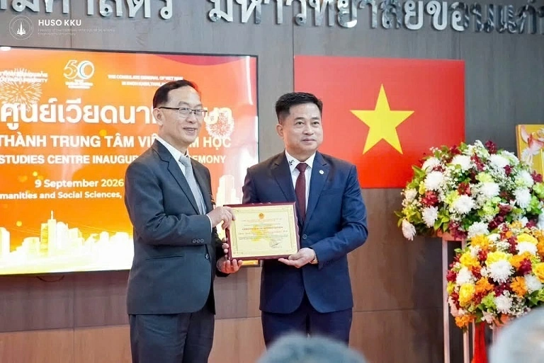 Khánh thành Trung tâm Việt Nam học tại Đại học Khon Kaen Khánh thành Trung tâm Việt Nam học tại Đại học Khon Kaen, Thái Lan