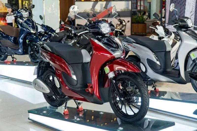 Honda Việt Nam hiện sử dụng thông điệp “Là mốt chuẩn sang” để giới thiệu SH Mode.