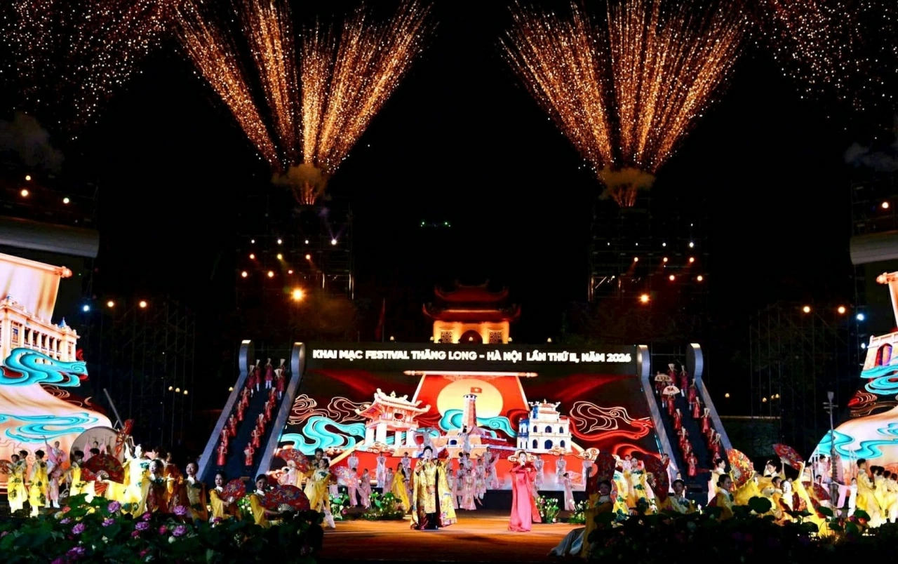 Khai mạc Festival Thăng Long - Hà Nội 2026: Di sản bừng sáng trong dòng chảy đương đại