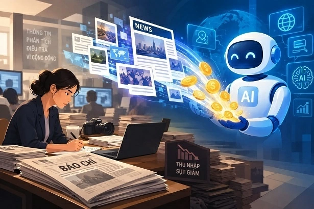 Báo chí giữa thời đại AI: Được và mất