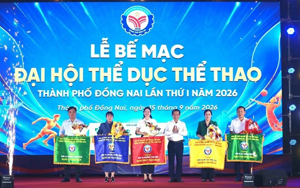 Đại hội Thể dục thể thao thành phố Đồng Nai lần thứ I năm 2026: Ngày hội của tinh thần đoàn kết, ý chí, nghị lực và khát vọng vươn lên
