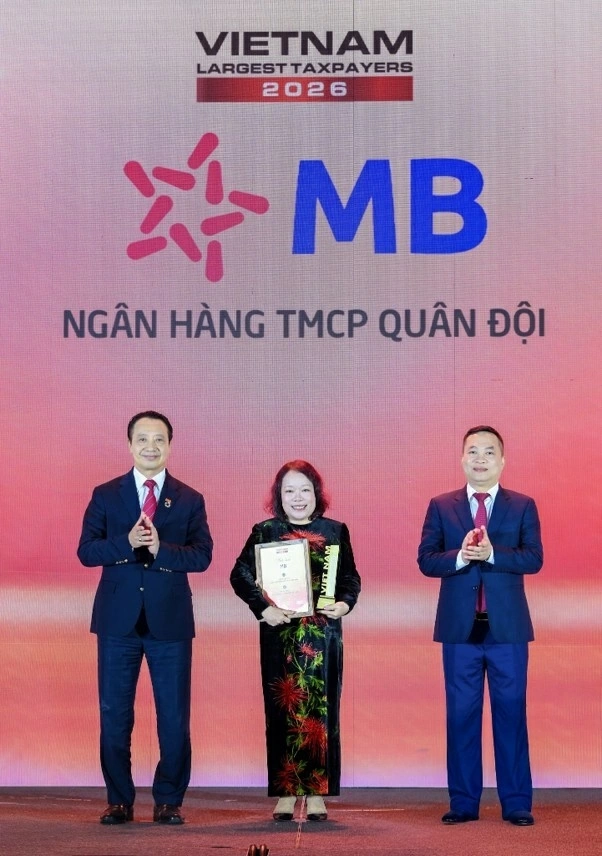 MB lần đầu vượt mốc 10.000 tỷ đồng nộp ngân sách, củng cố vị thế ngân hàng hàng đầu Việt Nam