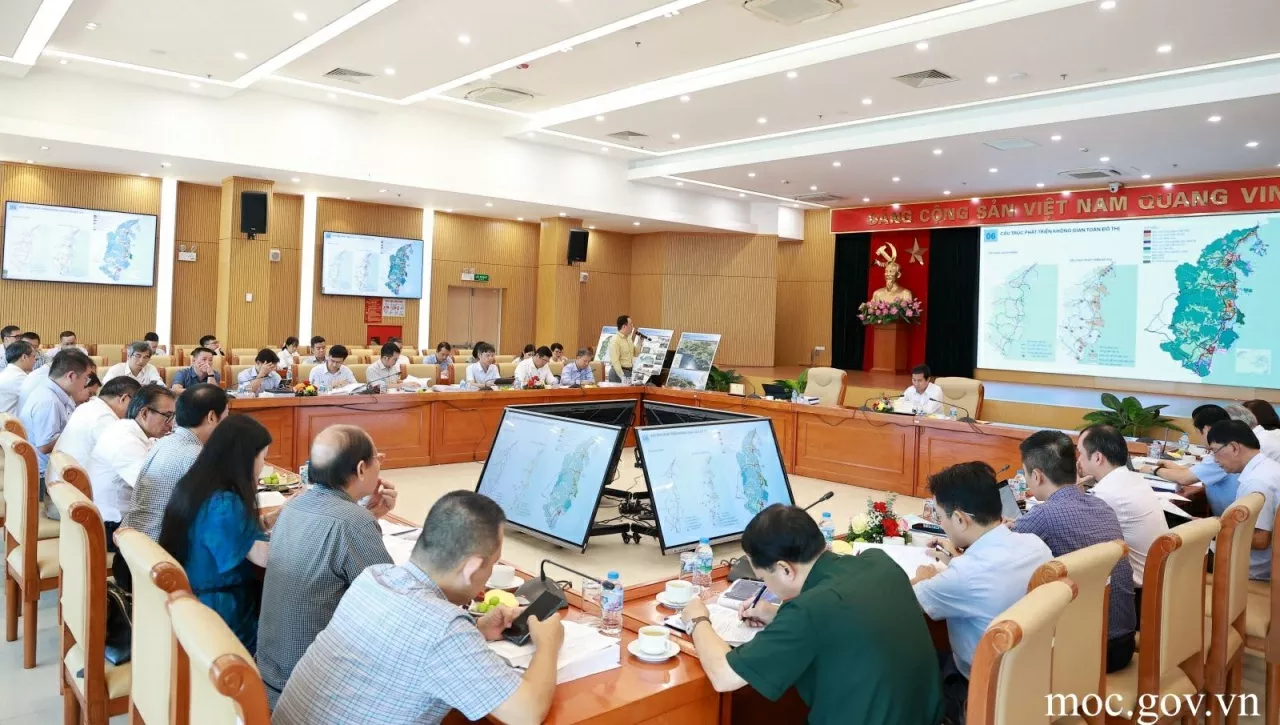 ội nghị thẩm định Quy hoạch chung đô thị Khánh Hòa đến năm 2050, tầm nhìn đến năm 2075 diễn ra hồi tháng 8/2026. (Nguồn: