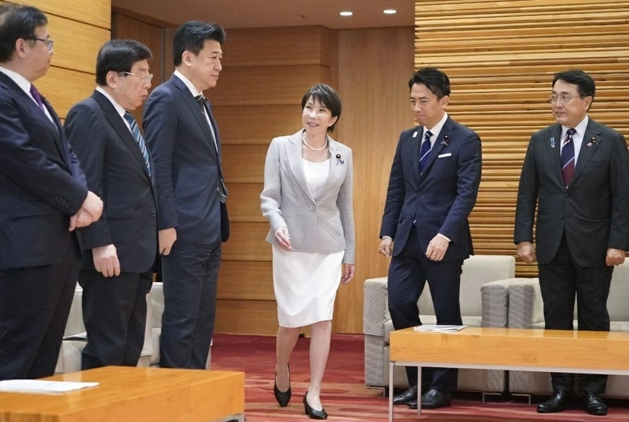 Thủ tướng Nhật Bản Takaichi Sanar lần đầu thay máu nội các Thủ tướng Nhật Bản Takaichi Sanar lần đầu thay máu nội các