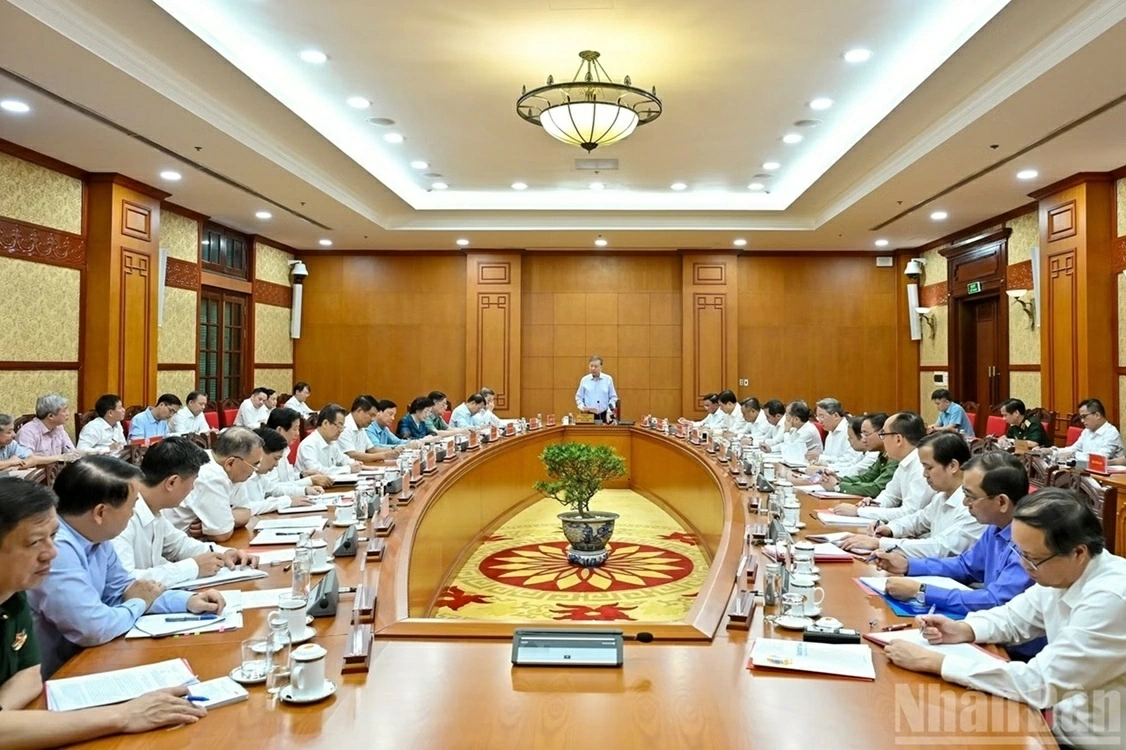 Tổng Bí thư, Chủ tịch nước Tô Lâm: Phòng, chống tham nhũng, lãng phí, tiêu cực thực hiện đúng phương châm nói ít làm nhiều và làm đến cùng Tổng Bí thư, Chủ tịch nước Tô Lâm: Phòng, chống tham nhũng, lãng phí, tiêu cực thực hiện đúng phương châm nói ít làm nhiều và làm đến cùng