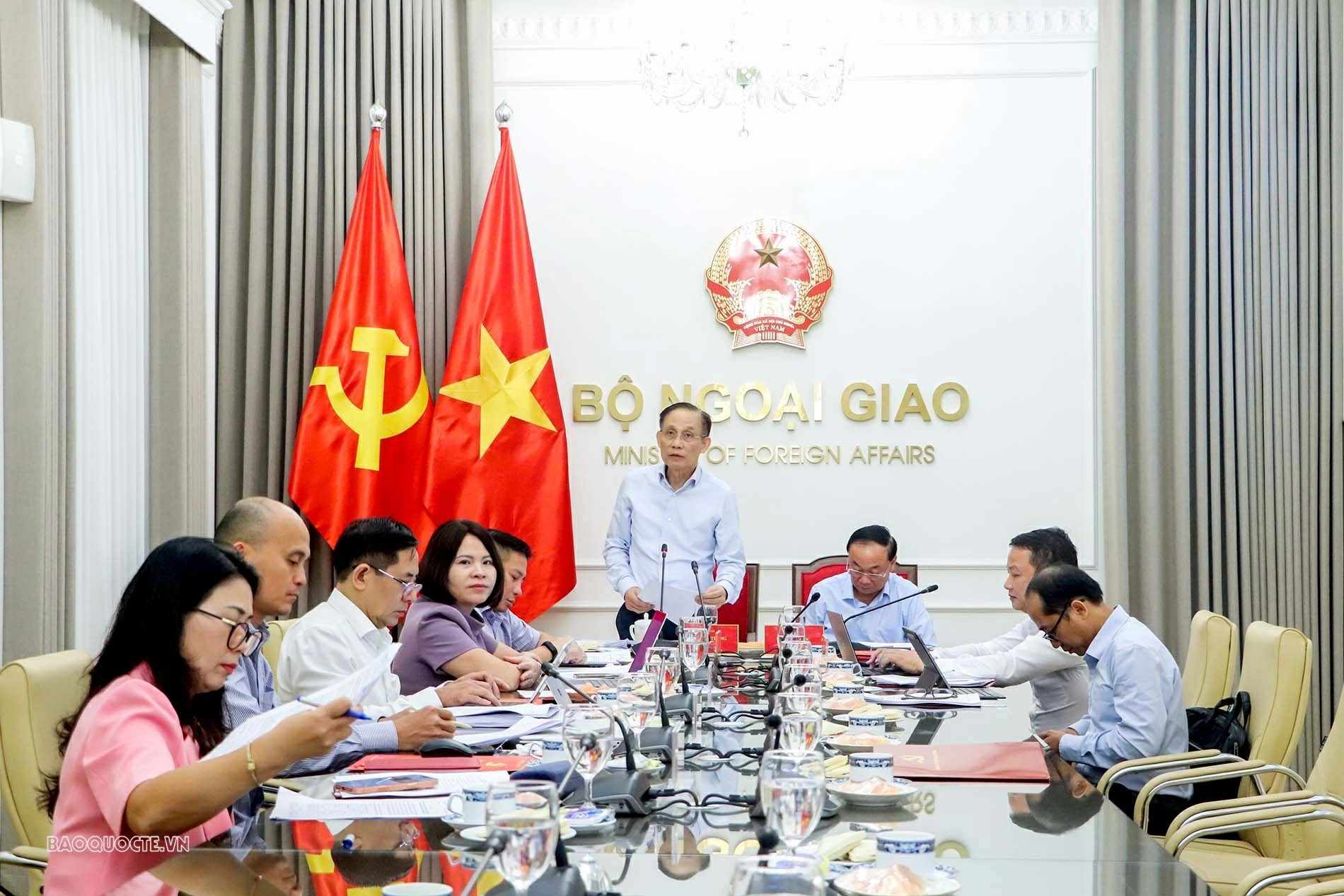 Bộ trưởng Ngoại giao Lê Hoài Trung làm việc với Ban Thường vụ Tỉnh ủy Gia Lai Ủy viên Bộ Chính trị, Bộ trưởng Ngoại giao Lê Hoài Trung làm việc với Ban Thường vụ Tỉnh ủy Gia Lai