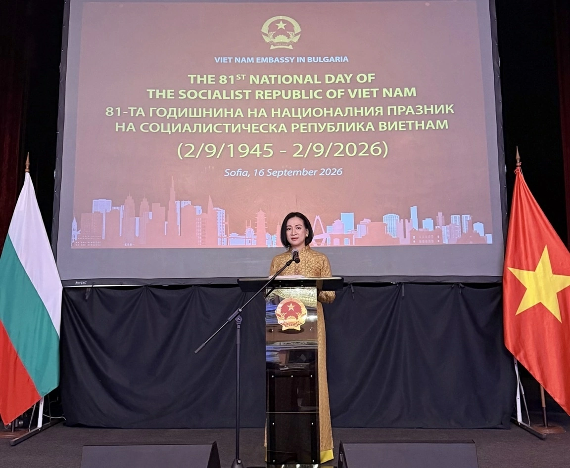 Lễ kỷ niệm 81 năm Quốc khánh Việt Nam tại Bulgaria: Thúc đẩy Đối tác chiến lược đi vào thực chất
