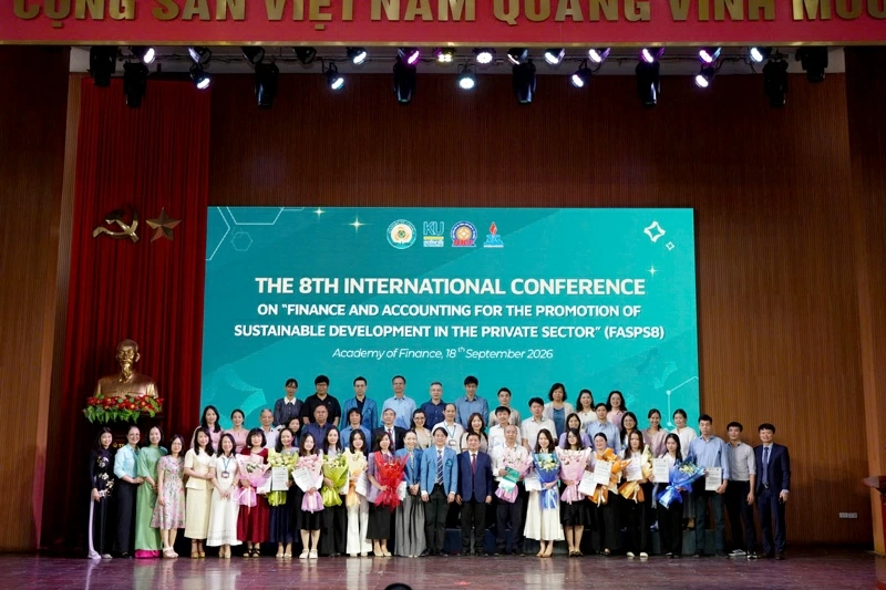 Học viện Tài chính tổ chức Hội thảo quốc tế FASPS8: Thúc đẩy tài chính   kế toán cho phát triển bền vững kinh tế tư nhân