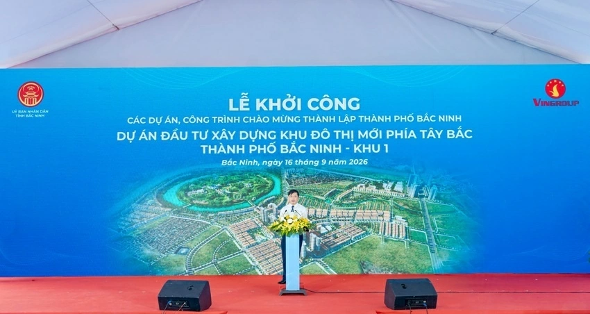 Vingroup khởi công Dự án Vinhomes King Park phía Tây thành phố Bắc Ninh
