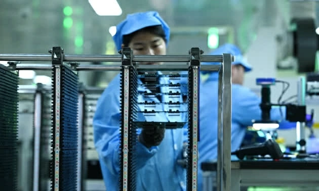 Các nhà sản xuất chip Hàn Quốc được hưởng lợi từ nhu cầu bán dẫn gia tăng, trong bối cảnh đầu tư vào cơ sở hạ tầng AI tiếp tục tăng mạnh. (Nguồn: Global Times)