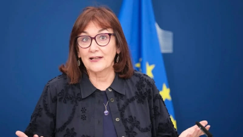 Cao ủy EU phụ trách Địa Trung Hải Dubravka Suica cho biết đã trao đổi với Ngoại trưởng Israel Gideon Saar về quan hệ EU-Israel và các nỗ lực phục hồi Gaza. (Nguồn: The Jerusalem Post)
