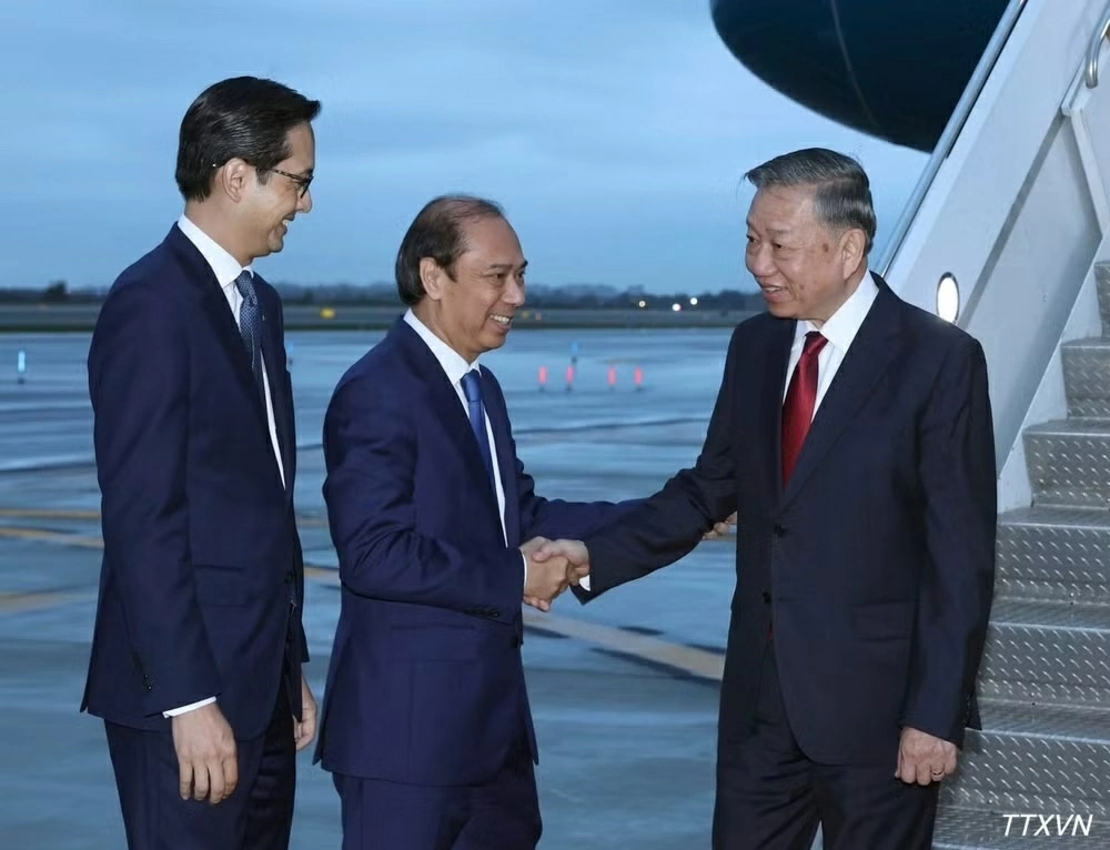 Tổng Bí thư, Chủ tịch nước Tô Lâm đến New Yorrk (Hoa Kỳ) tham dự Phiên thảo luận cấp cao Đại hội đồng Liên hợp quốc khóa 81