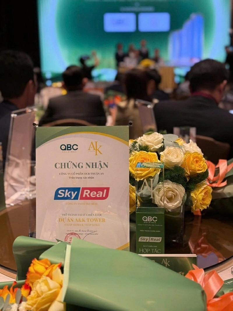 Sky Real từng bước tạo dấu ấn là một trong những đơn vị phân phối bất động sản vững chắc trên thị trường.