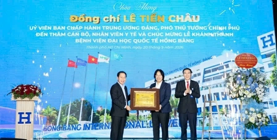 Bệnh viện Đại học Quốc tế Hồng Bàng khánh thành, phát triển mô hình viện - trường
