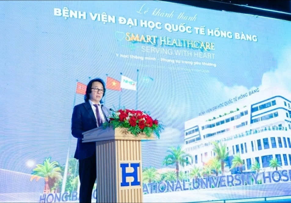 Bệnh viện Đại học Quốc tế Hồng Bàng khánh thành, phát triển mô hình viện - trường