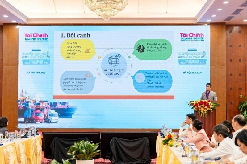 (ThS. Nguyễn Anh Dương, Viện Nghiên cứu Chính sách và Chiến lược tham luận tại chương trình). (ThS. Nguyễn Anh Dương, Viện Nghiên cứu Chính sách và Chiến lược tham luận tại chương trình).