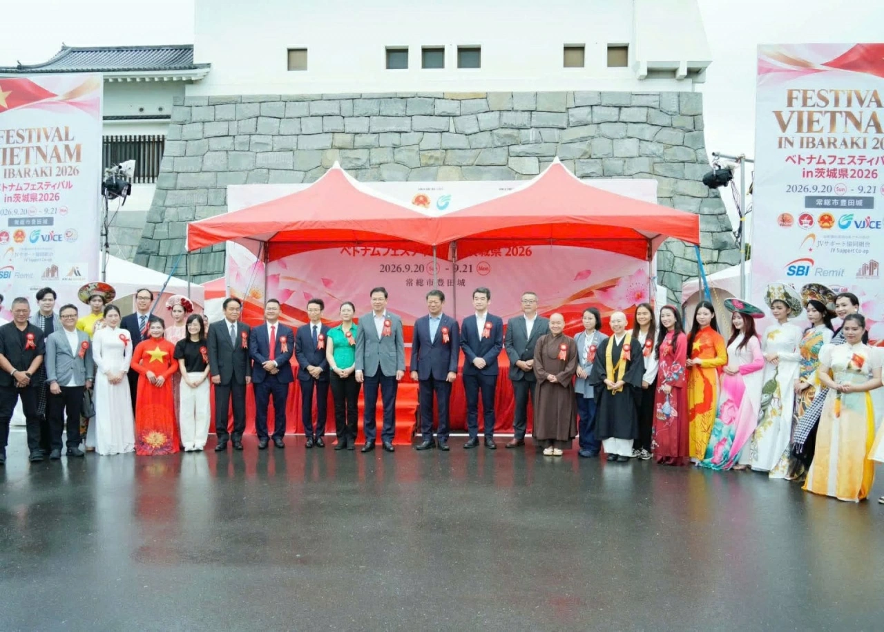 Khai mạc Lễ hội Việt Nam tại Ibaraki (Nhật Bản) năm 2026
