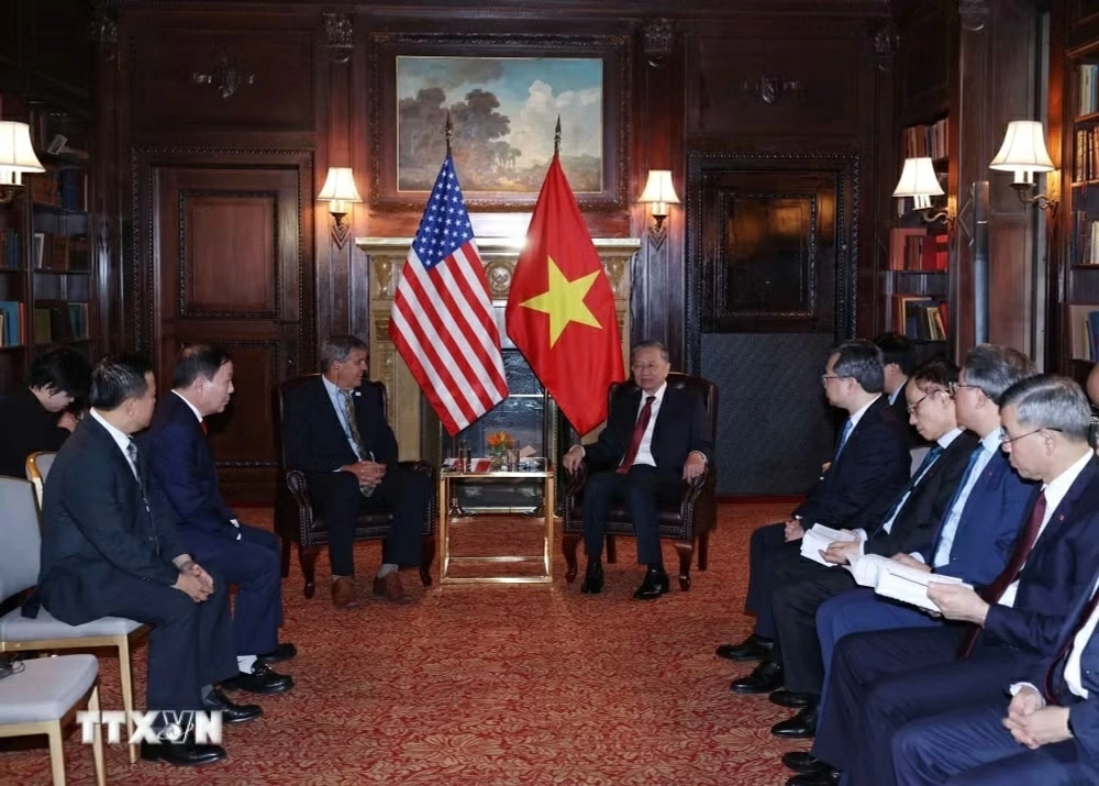Tổng Bí thư, Chủ tịch nước Tô Lâm tiếp Quyền Giám đốc Cơ quan Thương mại và Phát triển Hoa Kỳ