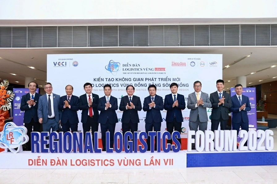 Kiến tạo kh&ocirc;ng gian ph&aacute;t triển mới cho logistics V&ugrave;ng đồng bằng s&ocirc;ng Hồng