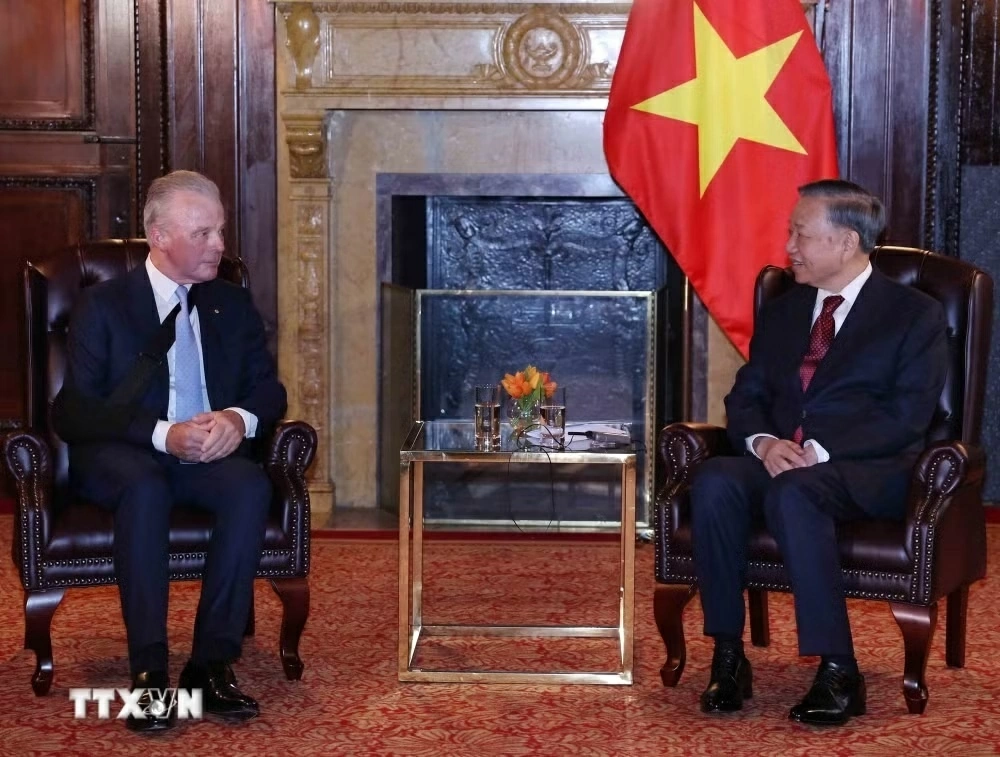 Tổng Bí thư, Chủ tịch nước Tô Lâm tiếp lãnh đạo một số tập đoàn Hoa Kỳ