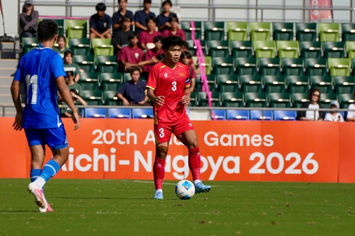 U23 Việt Nam giành vé vào tứ kết bóng đá nam ASIAD 2026