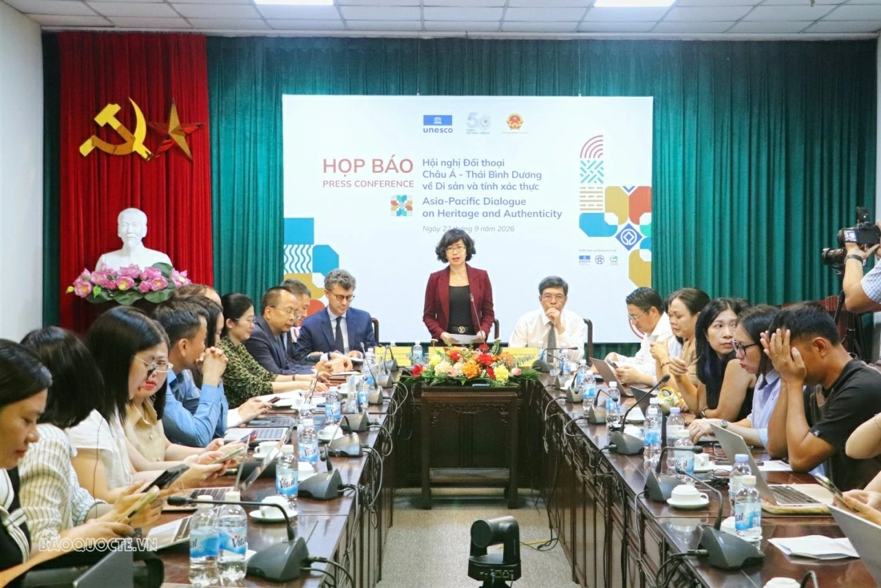 Việt Nam sắp đăng cai Đối thoại châu Á - Thái Bình Dương về Di sản và tính xác thực Việt Nam sắp đăng cai Đối thoại châu Á - Thái Bình Dương về Di sản và tính xác thực