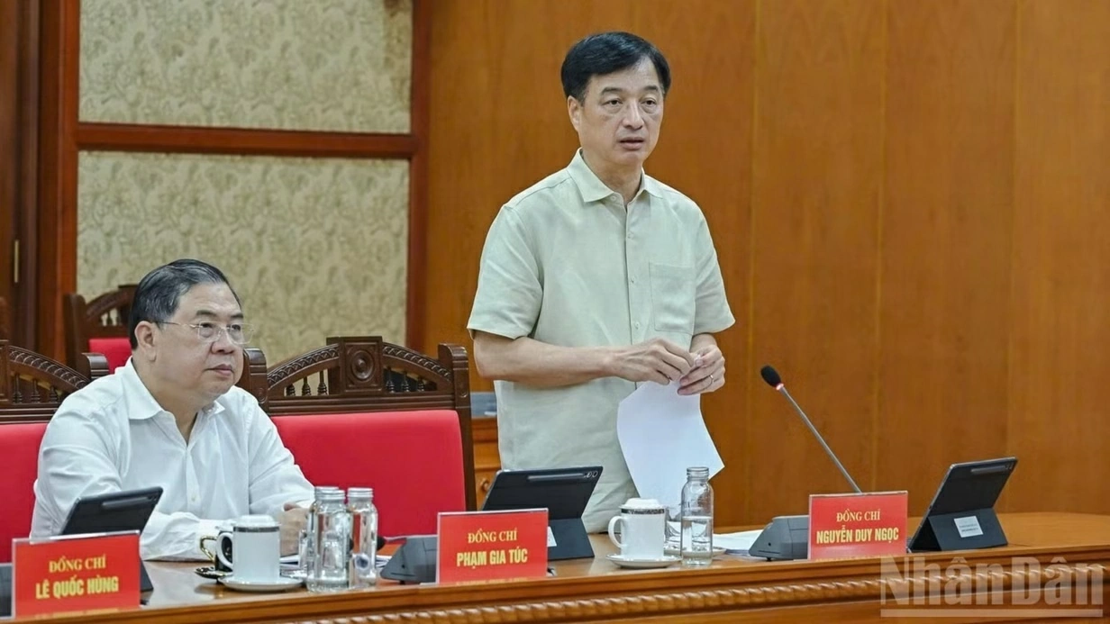 Bảo đảm tiến độ, chất lượng Đề cương, đáp ứng yêu cầu tổng kết 40 năm thực hiện Cương lĩnh