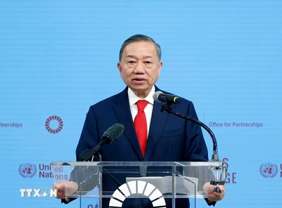 Tổng Bí thư, Chủ tịch nước Tô Lâm chứng kiến Lễ trao các văn kiện, thỏa thuận hợp tác với Liên hợp quốc